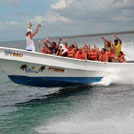 Speedboat to Saona Island